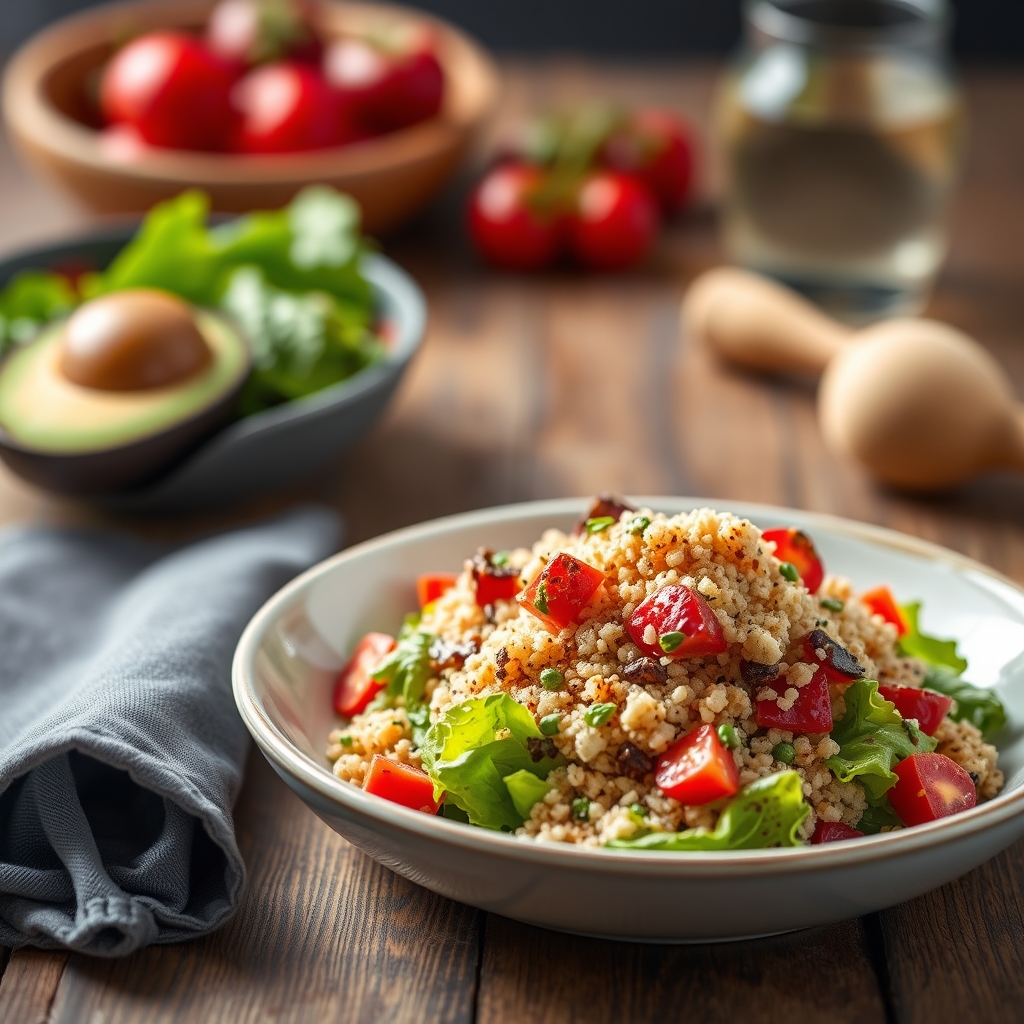 Salade de quinoa et grenade