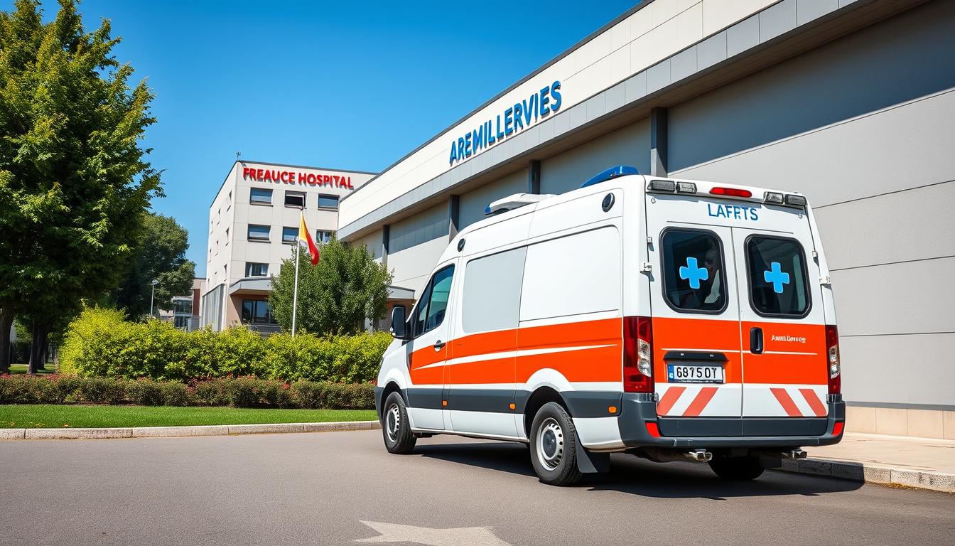 Ambulance pour consultations médicales en France