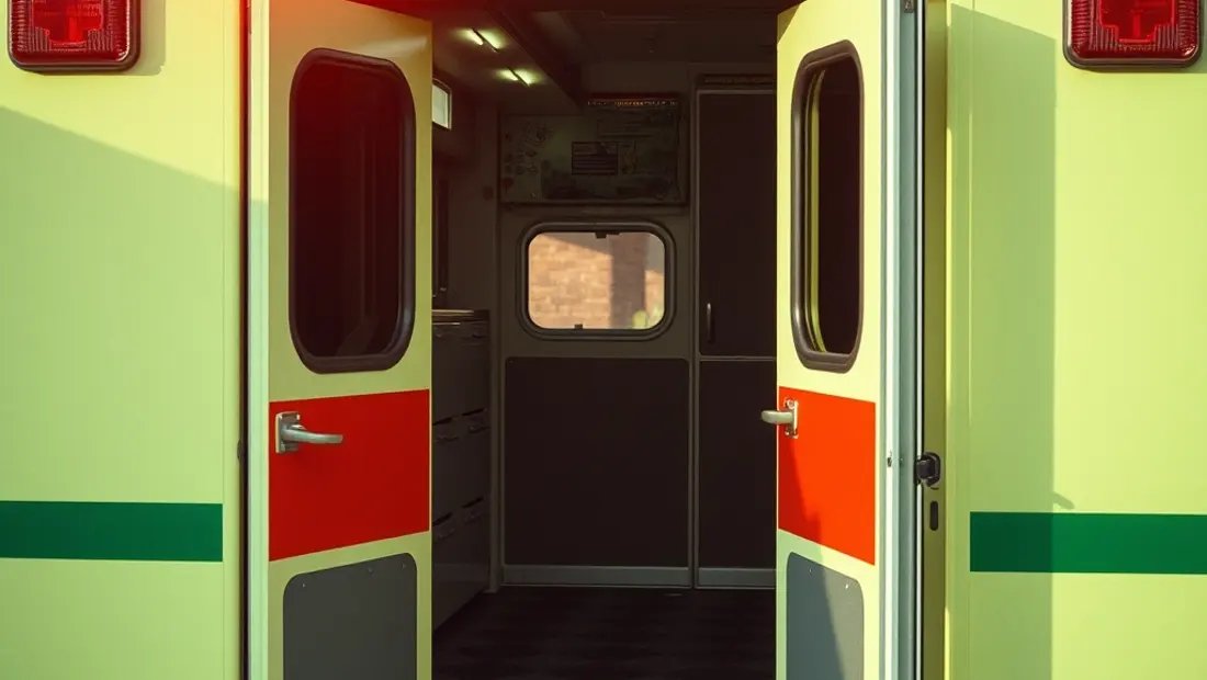 Porte arrière d'ambulance type B