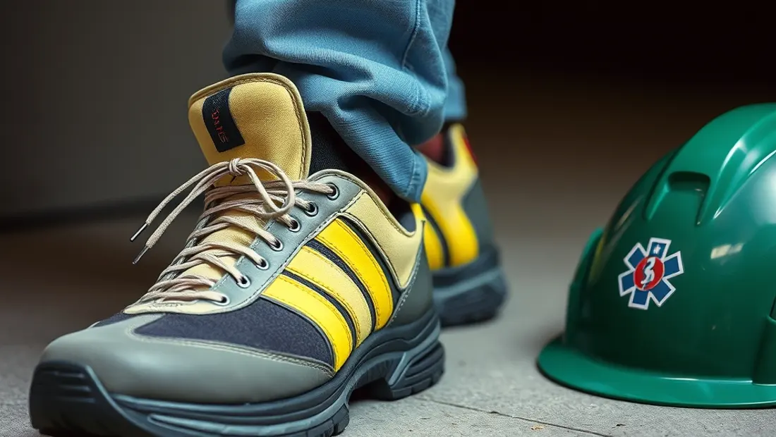 Chaussures de travail d'ambulancier