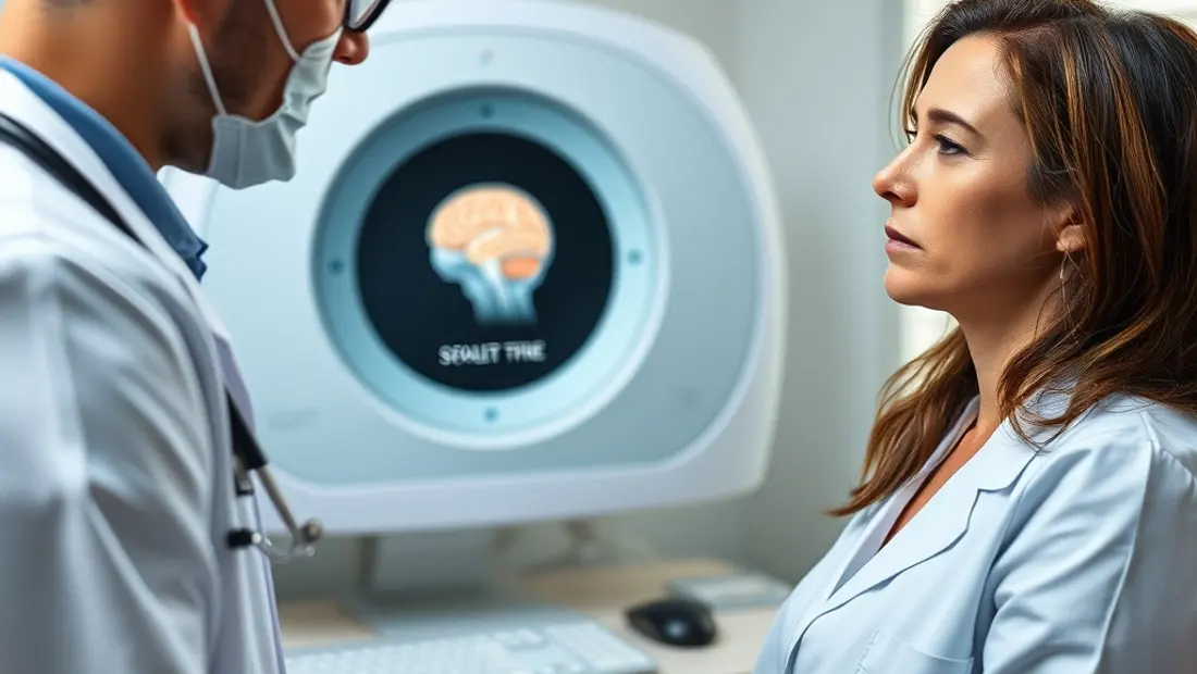 Médecin examinant une femme dans un hôpital