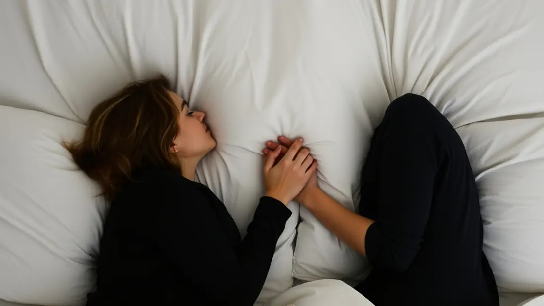Amour et intimité dans un lit