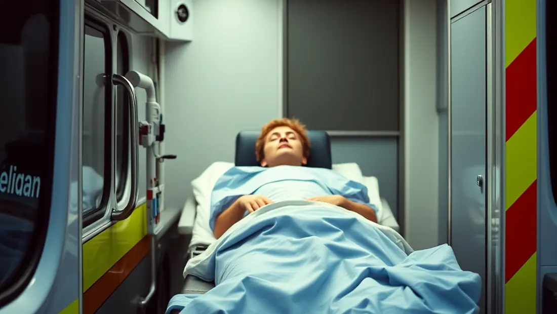 Transport de patient en ambulance