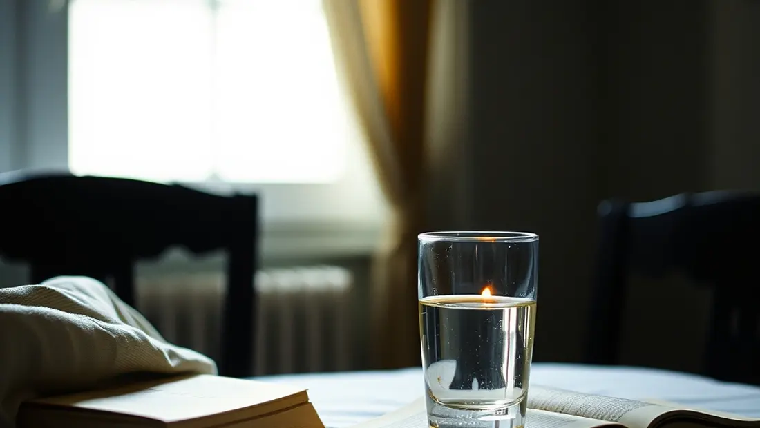 Culotte sur une table de nuit