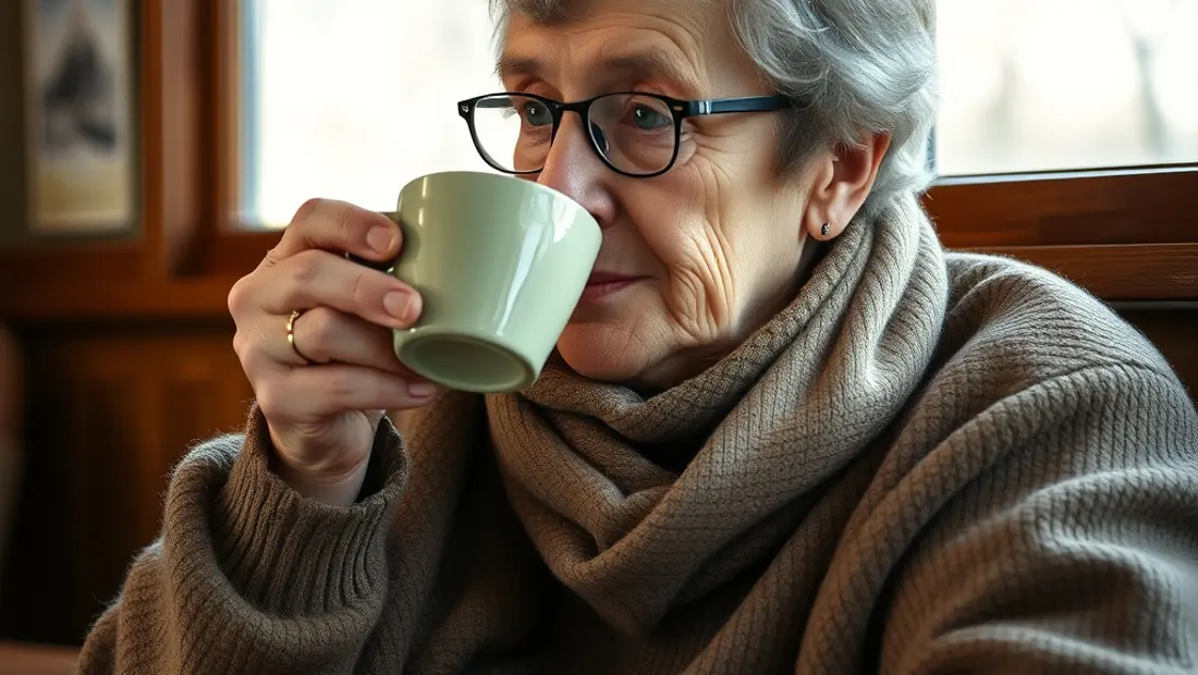 Personne boit un café chaud en intérieur
