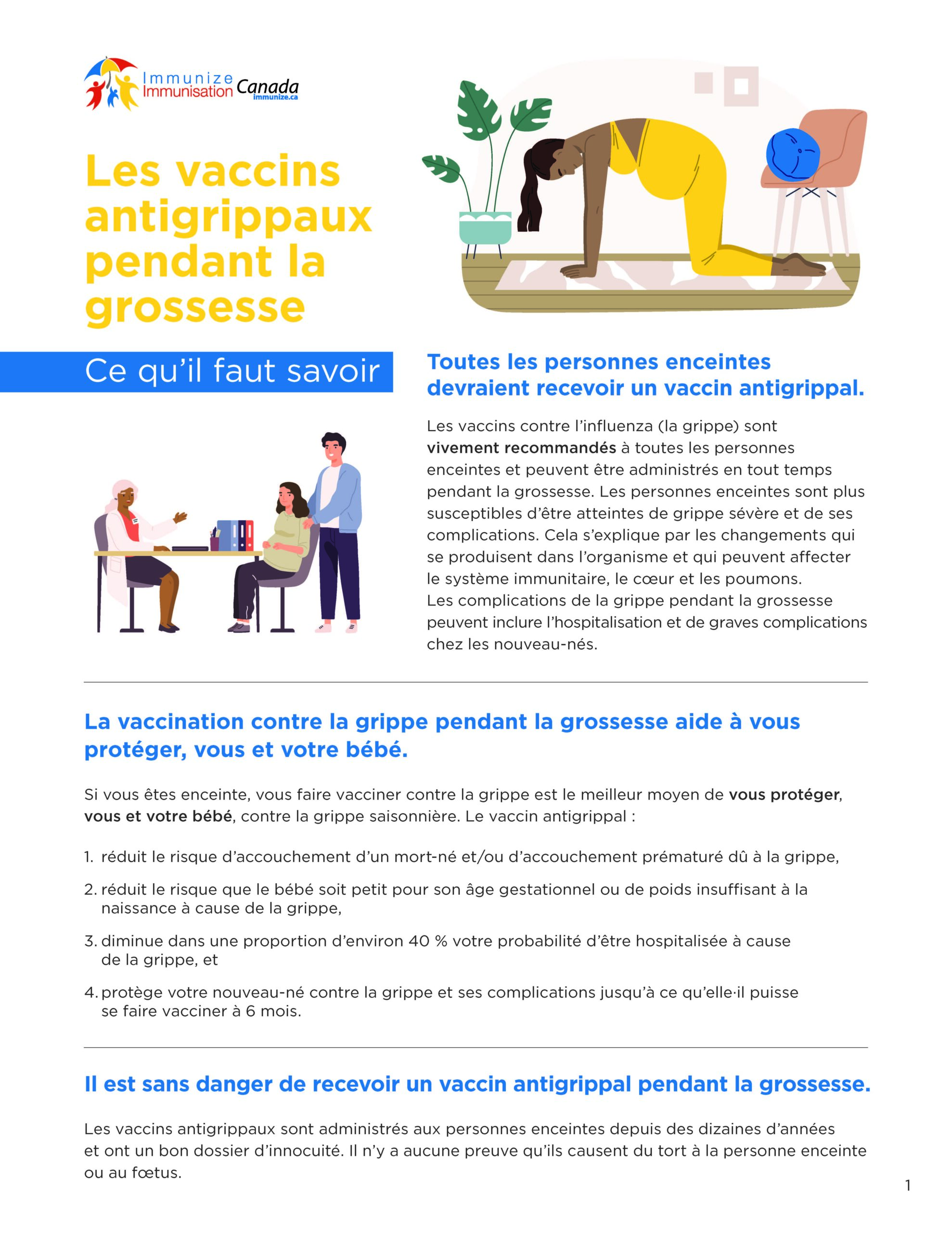 La grippe durant la grossesse : comprendre les risques et les mesures à adopter pour protéger maman et bébé