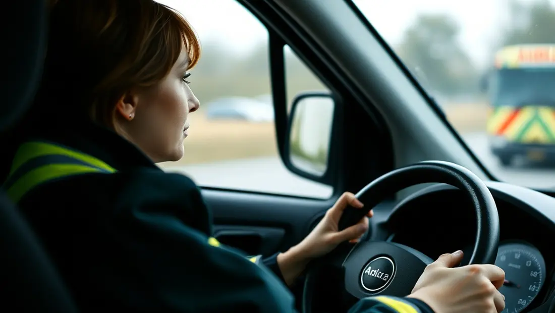 Conduire une ambulance sous pression