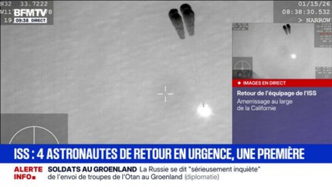 Mission d&rsquo;urgence : évacuation médicale exceptionnelle de l&rsquo;équipage de l&rsquo;ISS, les détails révélés