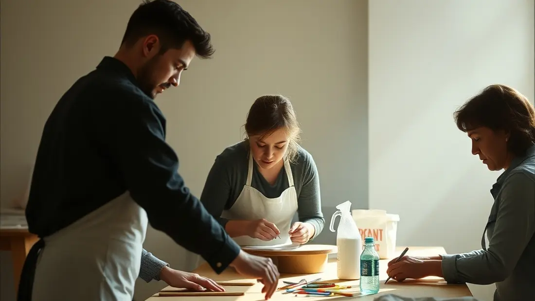 Un groupe de personnes aidantes se réunissant pour un atelier