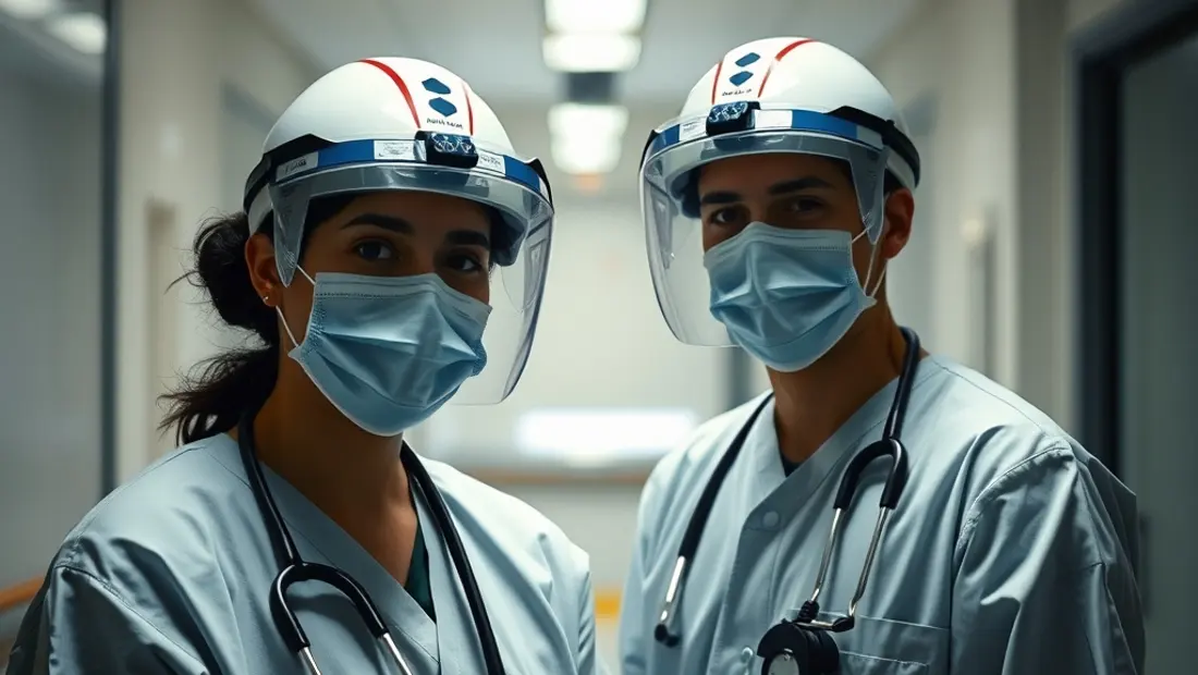 Ambulancier diplômé avec des documents officiels