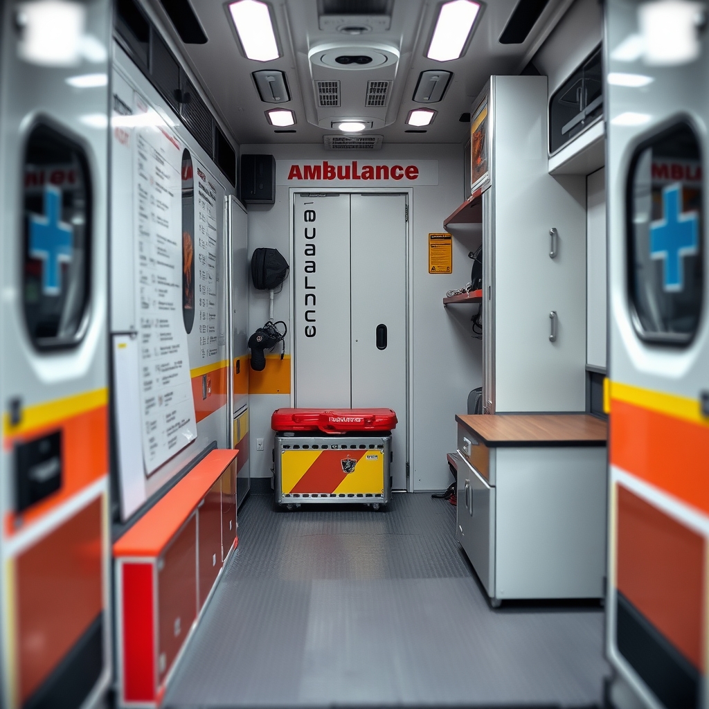 Fiche de contrôle et vérification du matériel ambulance : check-list quotidienne — matériel ambulance